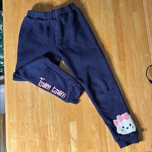 Tsum Tsum Kids Navy Joggers with Pink Accents